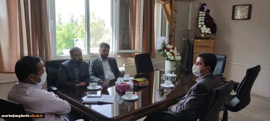 نشست مشترک سرپرست دانشگاه فرهنگیان استان و فرمانده بسیج دانشجویی استان 2