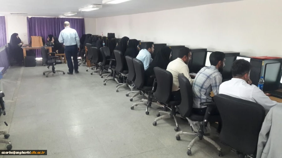 گزارش تصویری از برگزاری  آزمون سری پنجم نیروهای مشمول قانون تعیین تکلیف وزارت آموزش و پرورش( آزمون اصلح) 14