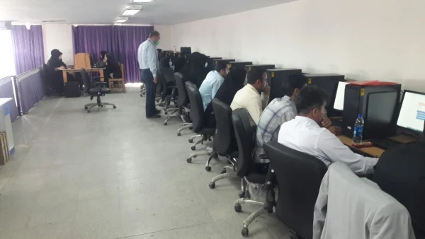 گزارش تصویری از برگزاری  آزمون سری پنجم نیروهای مشمول قانون تعیین تکلیف وزارت آموزش و پرورش( آزمون اصلح) 15