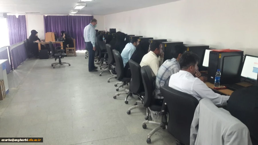 گزارش تصویری از برگزاری  آزمون سری پنجم نیروهای مشمول قانون تعیین تکلیف وزارت آموزش و پرورش( آزمون اصلح) 15