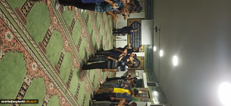 گزارش تصویری مراسم عزاداری شب شهادت امام جواد علیه السلام در پردیس شهید رجایی ارومیه 3