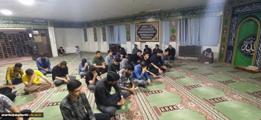 گزارش تصویری مراسم عزاداری شب شهادت امام جواد علیه السلام در پردیس شهید رجایی ارومیه 6