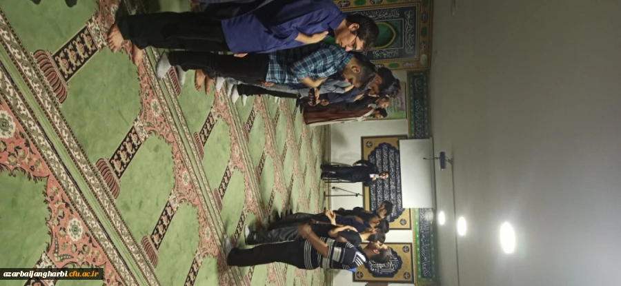 گزارش تصویری مراسم عزاداری شب شهادت امام جواد علیه السلام در پردیس شهید رجایی ارومیه 2