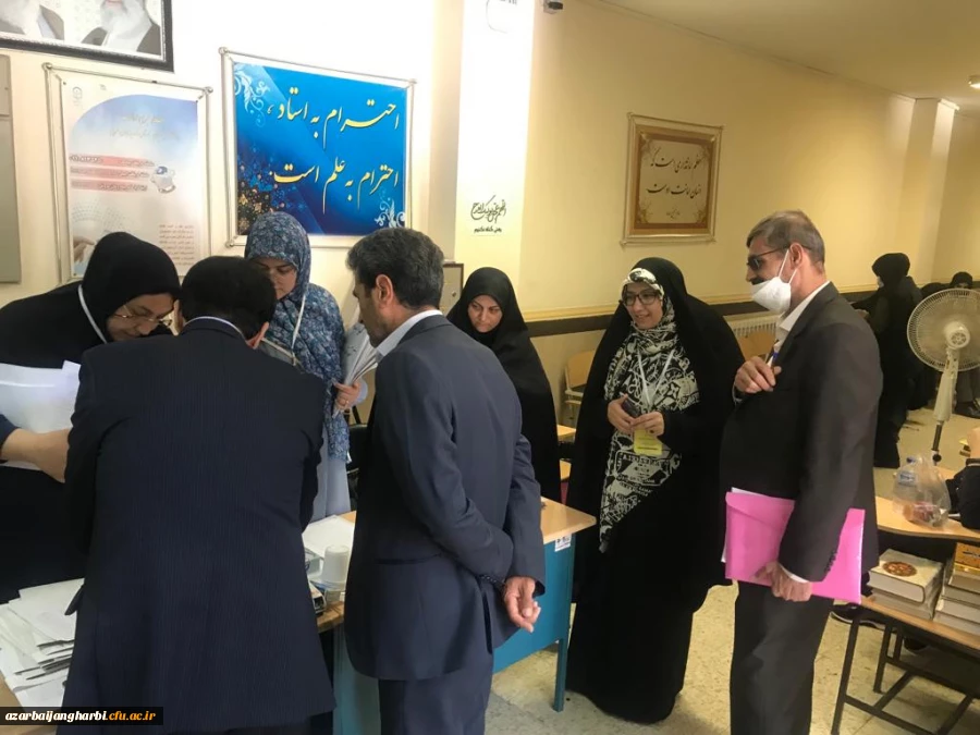 بازدید نماینده وزارت آموزش و پرورش در دانشگاه فرهنگیان از روند مصاحبه آزمون استخدامی ماده28-پردیس علامه طباطبایی 5