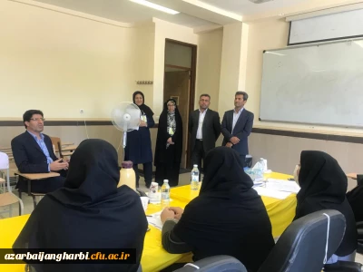 بازدید معاون مرکز برنامه ریزی منابع انسانی و امور اداری وزارت آموزش و پرورش از  روند مصاحبه آزمون استخدامی -پردیس علامه طباطبایی