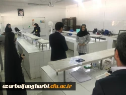 بازدید معاون مرکز برنامه ریزی منابع انسانی و امور اداری وزارت آموزش و پرورش از  روند مصاحبه آزمون استخدامی -پردیس علامه طباطبایی 6