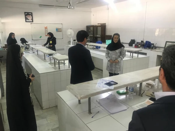 بازدید معاون مرکز برنامه ریزی منابع انسانی و امور اداری وزارت آموزش و پرورش از  روند مصاحبه آزمون استخدامی -پردیس علامه طباطبایی 6