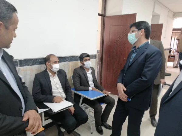 بازدید معاون مرکز برنامه ریزی منابع انسانی و امور اداری وزارت آموزش و پرورش از روند مصاحبه پذیرفته شدگان آزمون استخدامی آموزش و پرورش 6