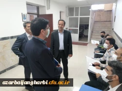 بازدید معاون مرکز برنامه ریزی منابع انسانی و امور اداری وزارت آموزش و پرورش از روند مصاحبه پذیرفته شدگان آزمون استخدامی آموزش و پرورش 7