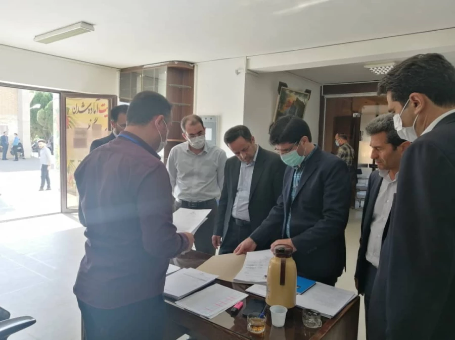 بازدید معاون مرکز برنامه ریزی منابع انسانی و امور اداری وزارت آموزش و پرورش از روند مصاحبه پذیرفته شدگان آزمون استخدامی آموزش و پرورش 8