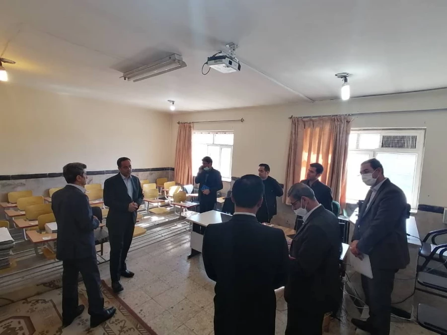 بازدید معاون مرکز برنامه ریزی منابع انسانی و امور اداری وزارت آموزش و پرورش از روند مصاحبه پذیرفته شدگان آزمون استخدامی آموزش و پرورش 9