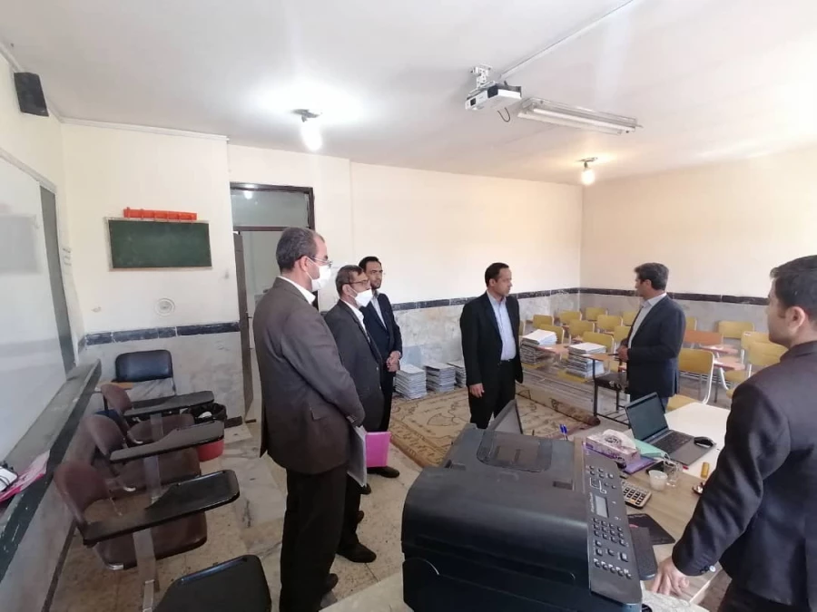 بازدید معاون مرکز برنامه ریزی منابع انسانی و امور اداری وزارت آموزش و پرورش از روند مصاحبه پذیرفته شدگان آزمون استخدامی آموزش و پرورش 10