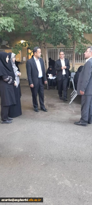 بازدید مدیریت محترم امور پردیس های استان آذربایجان غربی از روند مصاحبه پذیرفته شدگان آزمون استخدامی آموزش و پرورش-پردیس علامه طباطبایی