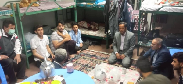 دیدار صمیمانه مسئولین دانشگاه فرهنگیان آذربایجان غربی با دانشجومعلمان ساکن در سرای دانشجویی پردیس شهید رجایی ارومیه  3