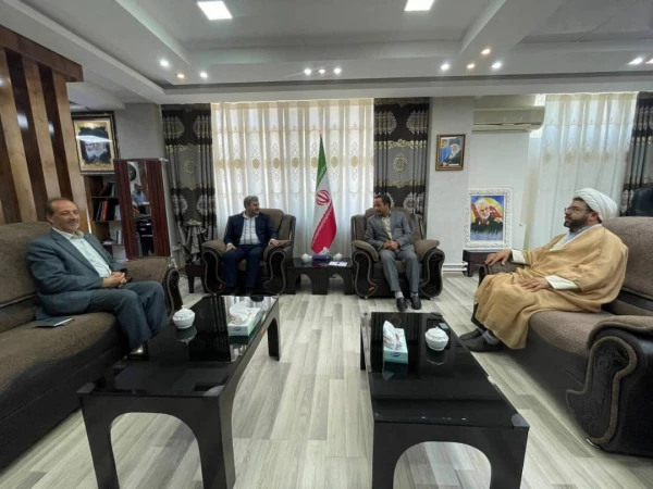 جلسه مشترک مدیر امور پردیسهای استان و نهاد نمایندگی مقام معظم رهبری با فرماندار سلماس 3