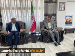 جلسه مشترک مدیر امور پردیسهای استان و نهاد نمایندگی مقام معظم رهبری با فرماندار سلماس 4