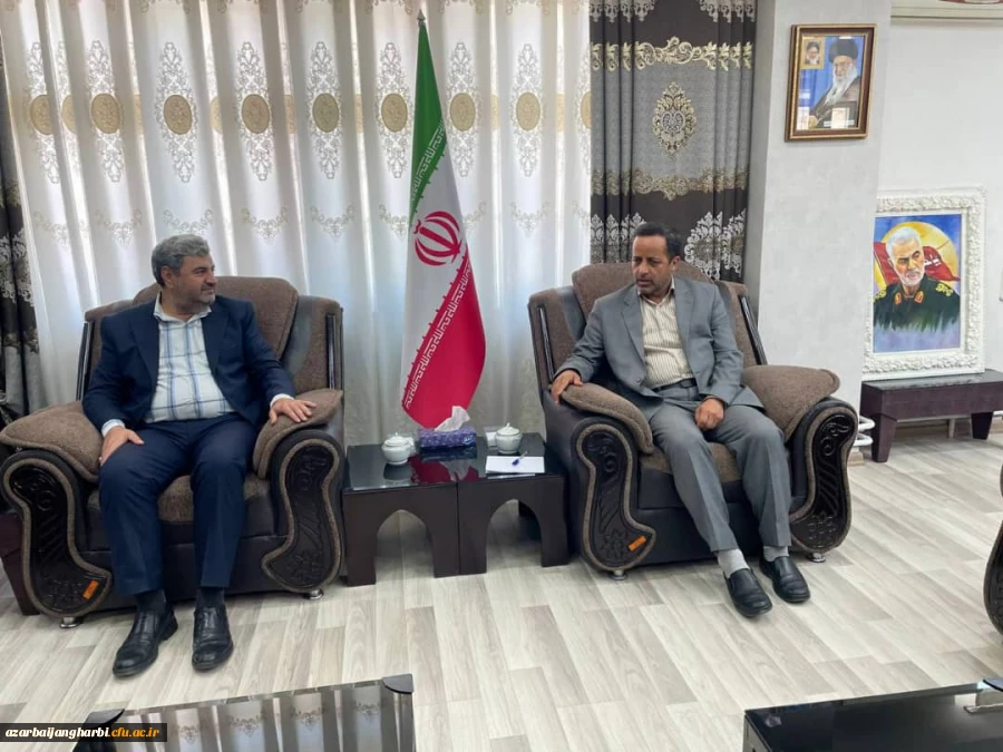 جلسه مشترک مدیر امور پردیسهای استان و نهاد نمایندگی مقام معظم رهبری با فرماندار سلماس 4