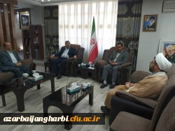 جلسه مشترک مدیر امور پردیسهای استان و نهاد نمایندگی مقام معظم رهبری با فرماندار سلماس 5