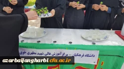 بر پایی ایستگاه صلواتی باپخش بسته ها، شربت وپخش نوحه 5