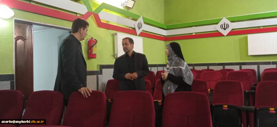 بازدید دکتر احمدی سرپرست دفتر نظارت و ارزیابی سازمان مرکزی از پردیس ها و مراکز تابعه استان 2