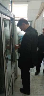 بازدید دکتر احمدی سرپرست دفتر نظارت و ارزیابی سازمان مرکزی از پردیس ها و مراکز تابعه استان 5