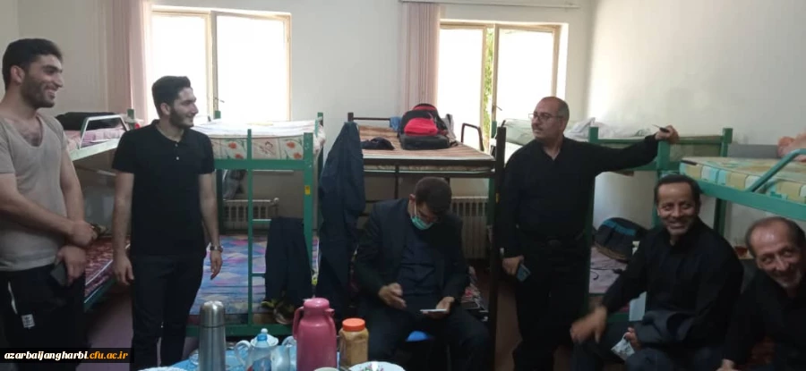 بازدید دکتر احمدی سرپرست دفتر نظارت و ارزیابی سازمان مرکزی از پردیس ها و مراکز تابعه استان 6