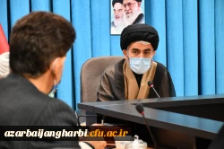 بازدید دکتر احمدی سرپرست دفتر نظارت و ارزیابی سازمان مرکزی از پردیس ها و مراکز تابعه استان 9