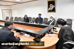 بازدید دکتر احمدی سرپرست دفتر نظارت و ارزیابی سازمان مرکزی از پردیس ها و مراکز تابعه استان 10