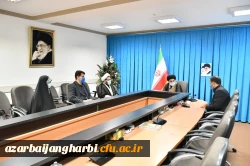 بازدید دکتر احمدی سرپرست دفتر نظارت و ارزیابی سازمان مرکزی از پردیس ها و مراکز تابعه استان 11