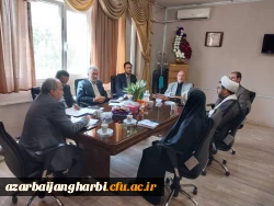 حضور دکتر حسین قاسم پور مقدم رئیس بسیج اساتید دانشگاه فرهنگیان در استان 4