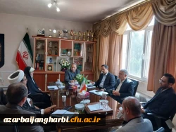 حضور دکتر حسین قاسم پور مقدم رئیس بسیج اساتید دانشگاه فرهنگیان در استان 5