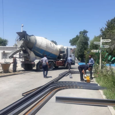 آغاز ساخت مقبره یادبود شهید گمنام پردیس شهید رجایی ارومیه 7