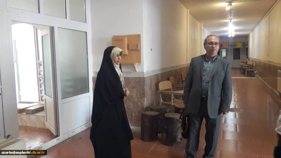 حضور دکتر حسن قاسم پور مقدم رئیس بسیج اساتید دانشگاه فرهنگیان در پردیس علامه طباطبایی ارومیه 2