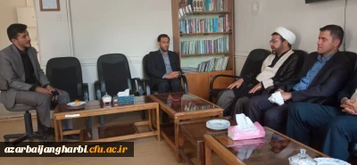 دیدار مسئولین دانشگاه با رئیس جدید اداره حراست آموزش و پرورش استان