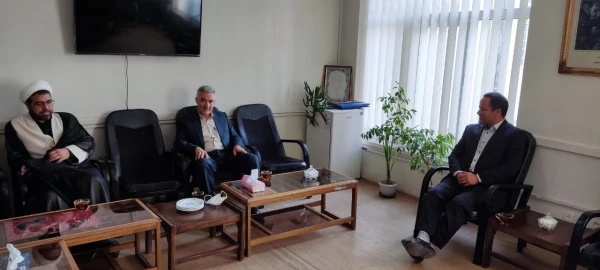 دیدار مسئولین دانشگاه با رئیس جدید اداره حراست آموزش و پرورش استان 3