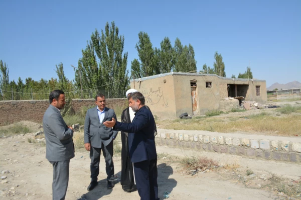 بازدید دکتر صفری معاونت محترم عمرانی شهرداری و  اعظم انهر عضو محترم شورای شهر ارومیه از پردیس شهید رجایی ارومیه  2