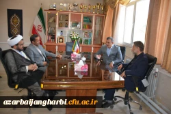 بازدید دکتر صفری معاونت محترم عمرانی شهرداری و  اعظم انهر عضو محترم شورای شهر ارومیه از پردیس شهید رجایی ارومیه  4