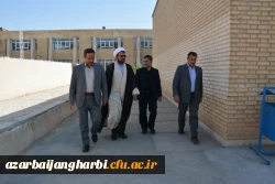 بازدید دکتر صفری معاونت محترم عمرانی شهرداری و  اعظم انهر عضو محترم شورای شهر ارومیه از پردیس شهید رجایی ارومیه  6