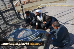 بازدید دکتر صفری معاونت محترم عمرانی شهرداری و  اعظم انهر عضو محترم شورای شهر ارومیه از پردیس شهید رجایی ارومیه  7