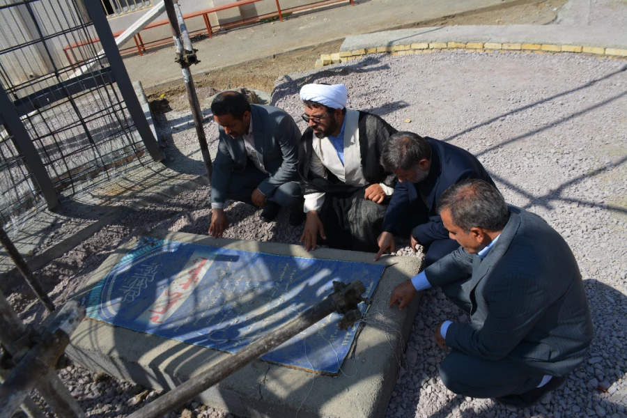 بازدید دکتر صفری معاونت محترم عمرانی شهرداری و  اعظم انهر عضو محترم شورای شهر ارومیه از پردیس شهید رجایی ارومیه  7