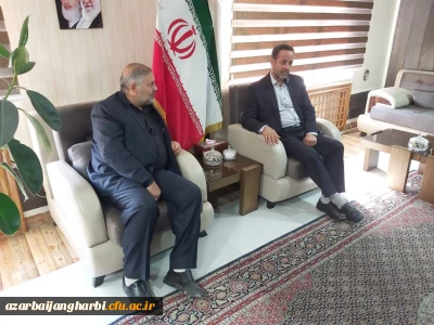 ملاقات سرپرست مدیریت دانشگاه فرهنگیان استان با نماینده مردم شهرستان ماکو در مجلس شورای اسلامی و فرماندار ومعاون فرهنگی منطقه آزاد ماکو