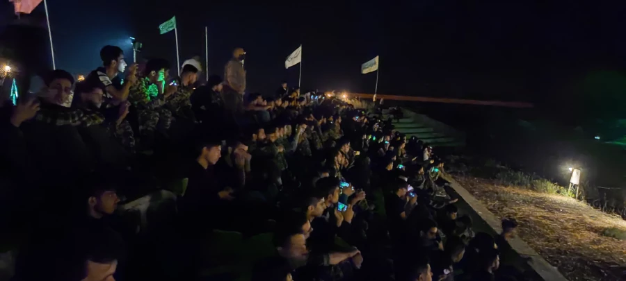 بازدید دانشجویان پردیس شهید رجایی از موزه دفاع مقدس استان و شرکت در رزمایش علمداران ولایت 7