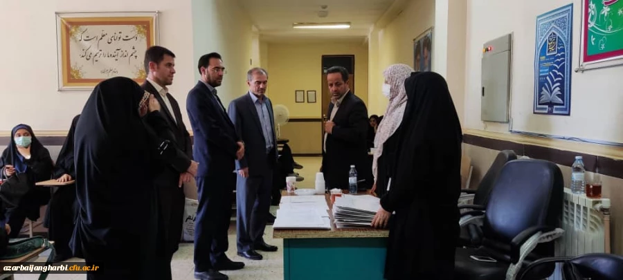 بازدید مدیر امور پردیسهای استان از روند برگزاری مصاحبه تخصصی داوطلبان ورود به دانشگاه فرهنگیان 4