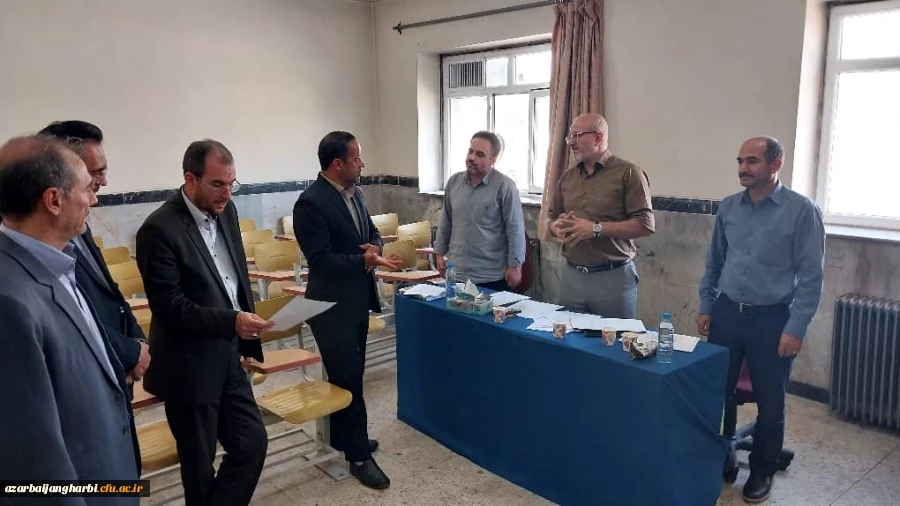 بازدید مدیر امور پردیسهای استان از روند برگزاری مصاحبه تخصصی داوطلبان ورود به دانشگاه فرهنگیان 6