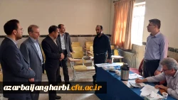 بازدید مدیر امور پردیسهای استان از روند برگزاری مصاحبه تخصصی داوطلبان ورود به دانشگاه فرهنگیان 7