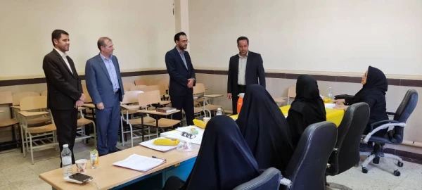 بازدید مدیر امور پردیسهای استان از روند برگزاری مصاحبه تخصصی داوطلبان ورود به دانشگاه فرهنگیان پردیسهای استان 2