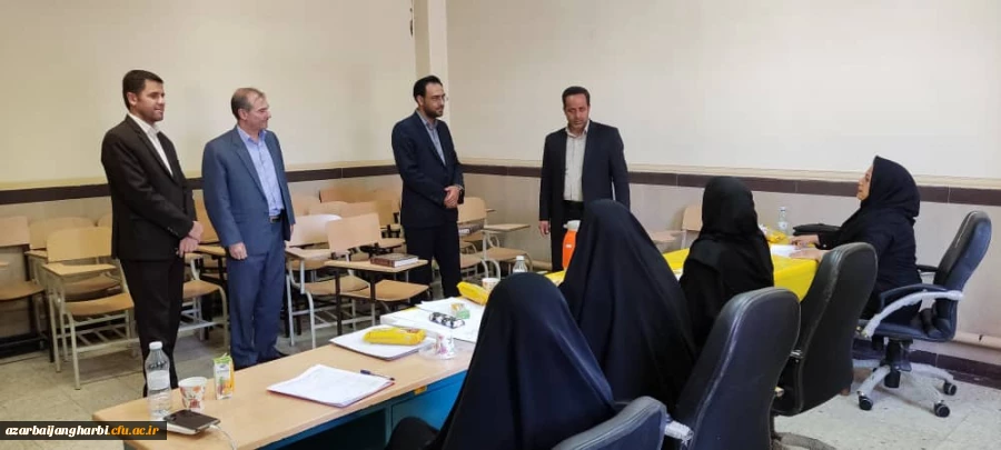 بازدید مدیر امور پردیسهای استان از روند برگزاری مصاحبه تخصصی داوطلبان ورود به دانشگاه فرهنگیان پردیسهای استان 2