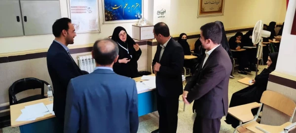 بازدید مدیر امور پردیسهای استان از روند برگزاری مصاحبه تخصصی داوطلبان ورود به دانشگاه فرهنگیان پردیسهای استان 3