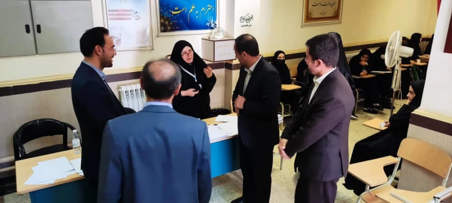 بازدید مدیر امور پردیسهای استان از روند برگزاری مصاحبه تخصصی داوطلبان ورود به دانشگاه فرهنگیان پردیسهای استان 3