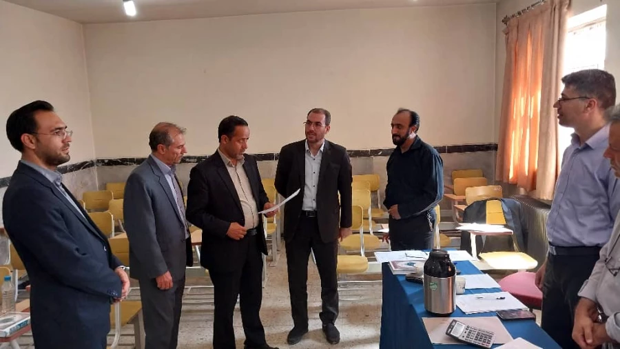 بازدید مدیر امور پردیسهای استان از روند برگزاری مصاحبه تخصصی داوطلبان ورود به دانشگاه فرهنگیان پردیسهای استان 10